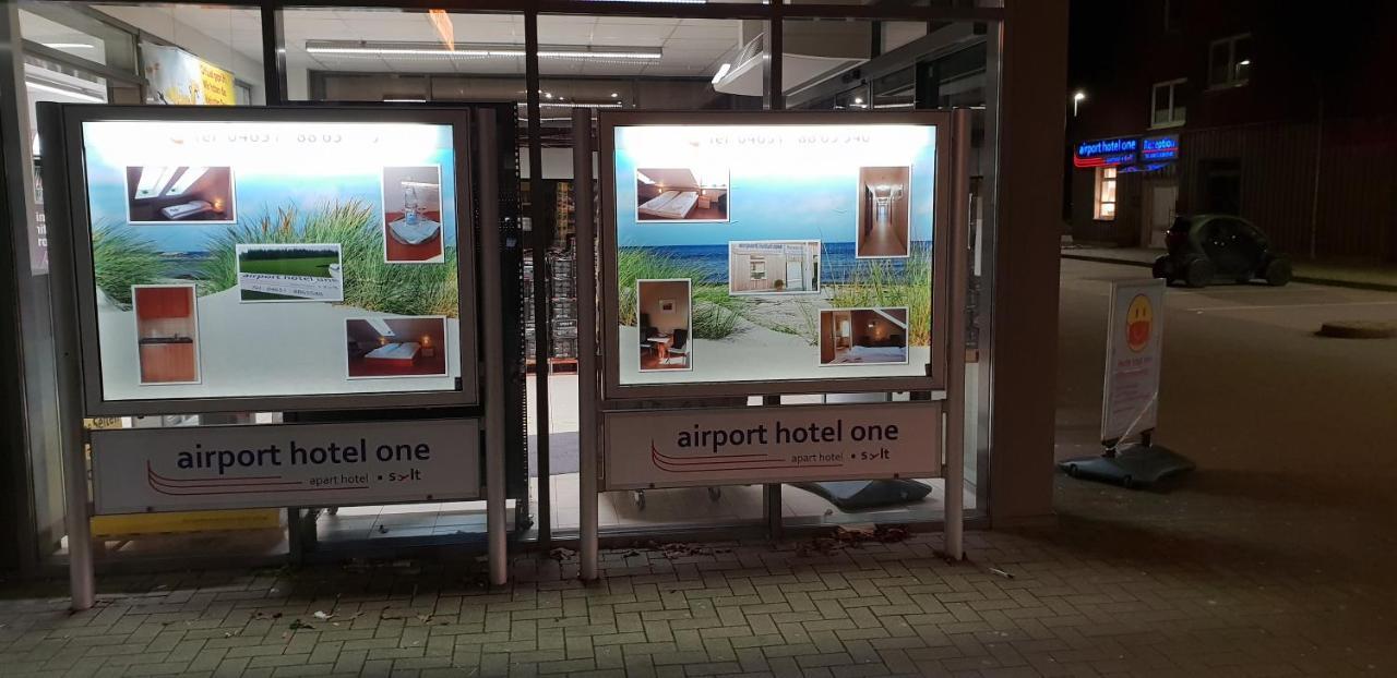 Airport Hotel One Aparthotel Sylt Bagian luar foto